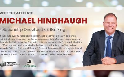 AFFILIATE NEWS: Meet Michael Hindhaugh Lloyds affiliate member.