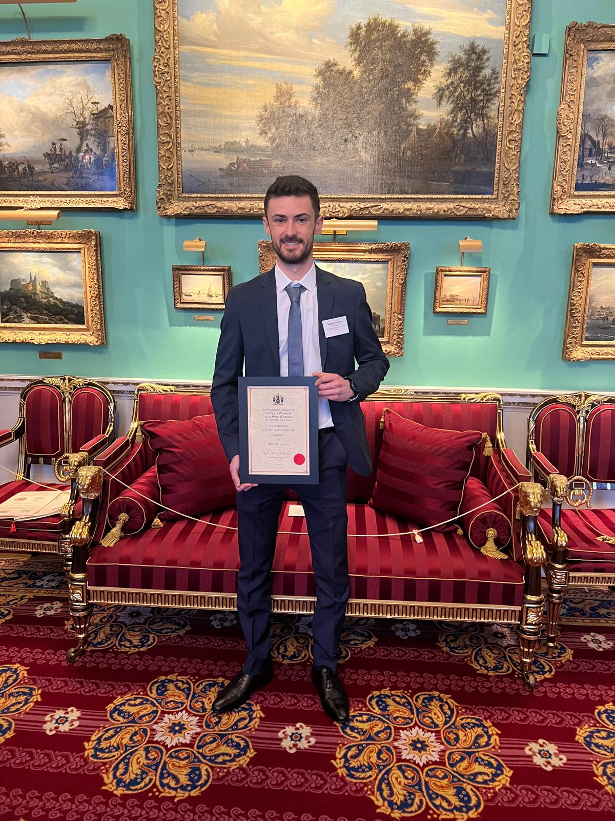 Hartlepool College of Further Education and Gestamp Tallent apprentice nationally recognised for his exceptional achievement.